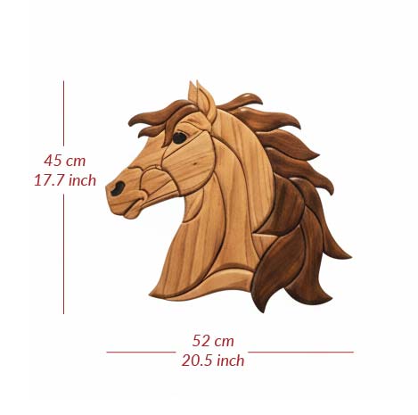 Horse Art Piece